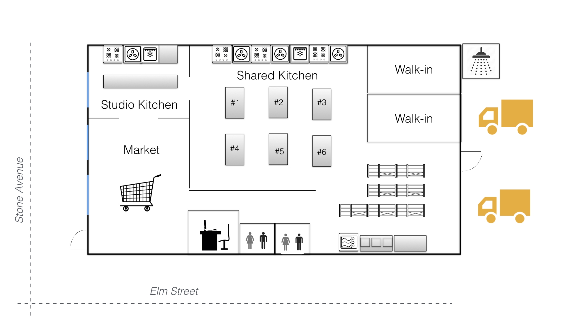 Commercial Kitchen for Rent Cook Tucson